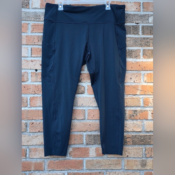 lululemon athletica Pants - lululemon athletica Navy High-Rise Pocket Leggings